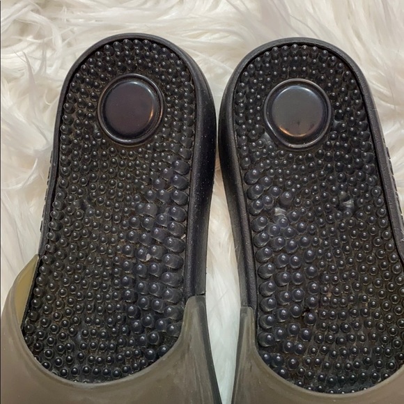 SOLD! Adidas Stella McCartney Black Slides sz 8 - Picture 3 of 4